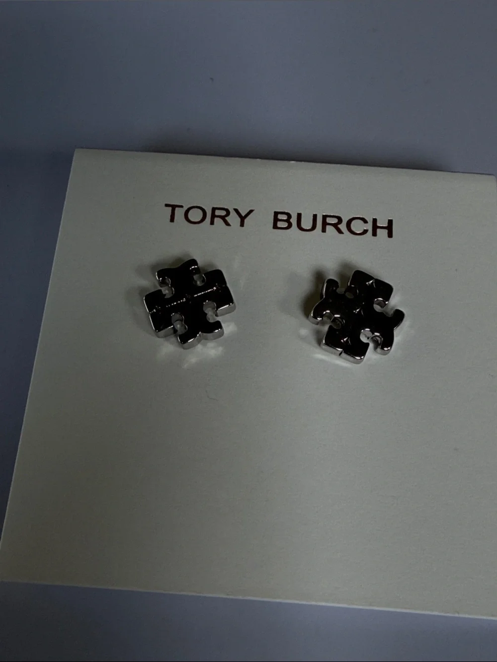 Tory Burch KIRA  Silver Earrings